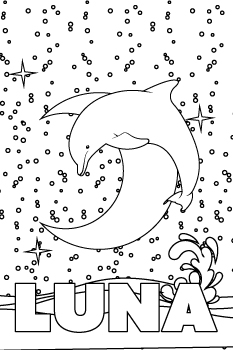 Luna drawing