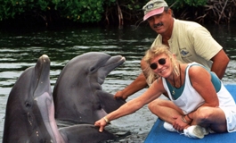 Jayne and  Mandy welcome Rainbow and Sandy in 1991.